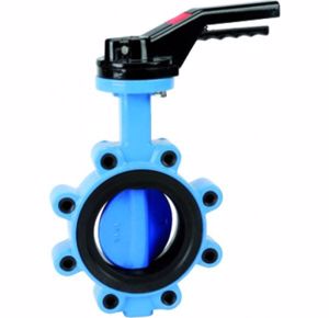 Kép Pillangószelep kézikarral 1175 Lug tipusú Ház GGG50 Öntöttvas epoxy tányér EPDM Min/Max Hőmérséklet:-10°C/+110°C   50