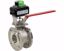 Kép 771XS Rozsdamentes Wafer golyóscsap végálláskapcsolóDN25 + TCR-05N ELEC.ACT. 24V AC/DC / DP=10bar max