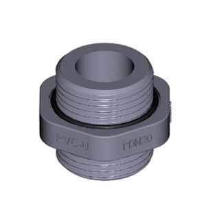 Kép Nyomó PVC KÖZCSAVAR 1/2"