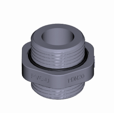 Kép: Nyomó PVC KÖZCSAVAR 1,1/2"