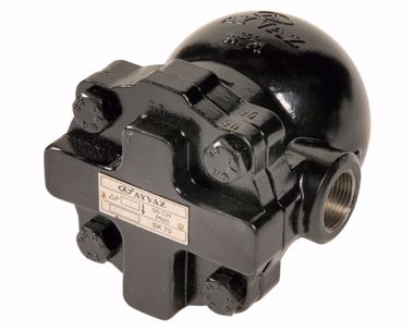 Kép: Szénacél menetes úszós szifon gőzcsapda SK70 BSP 1/2'' DP=10 bar